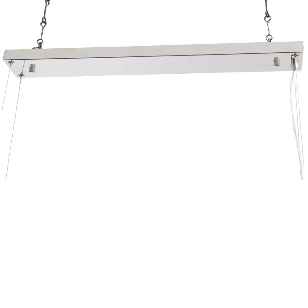 Orion Nickel Rectangular Chandelier