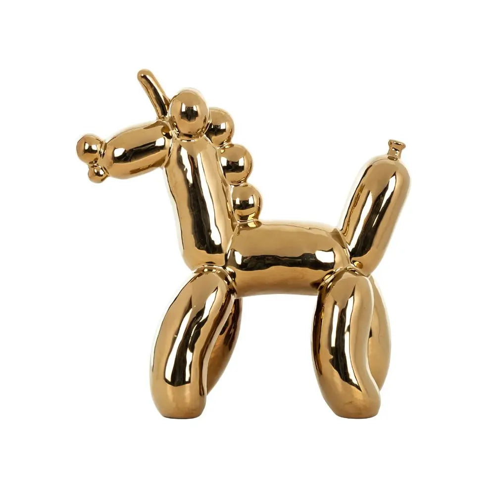 Richmond Interiors Balloonicorn Deco Object in Gold Nicholas John Interiors