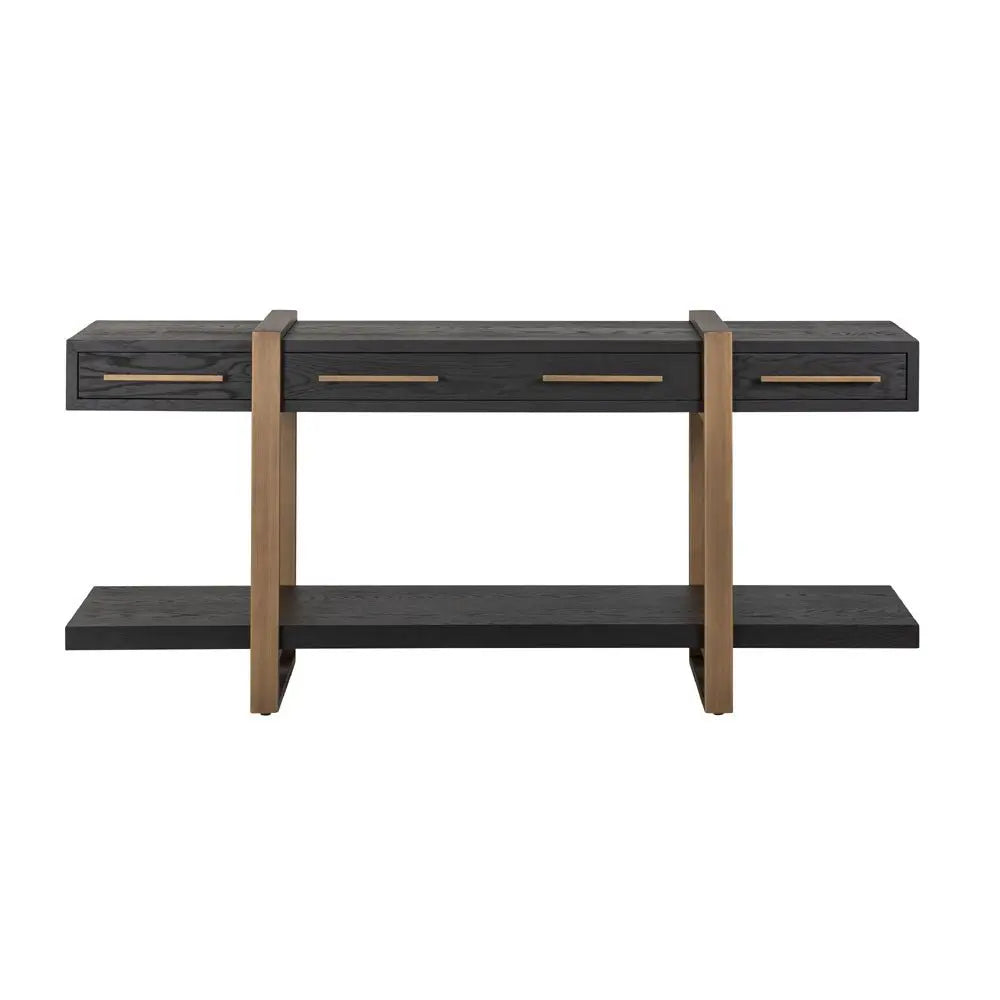 Richmond Interiors Cambon 3 Drawer Sideboard in Dark Coffee Sideboard