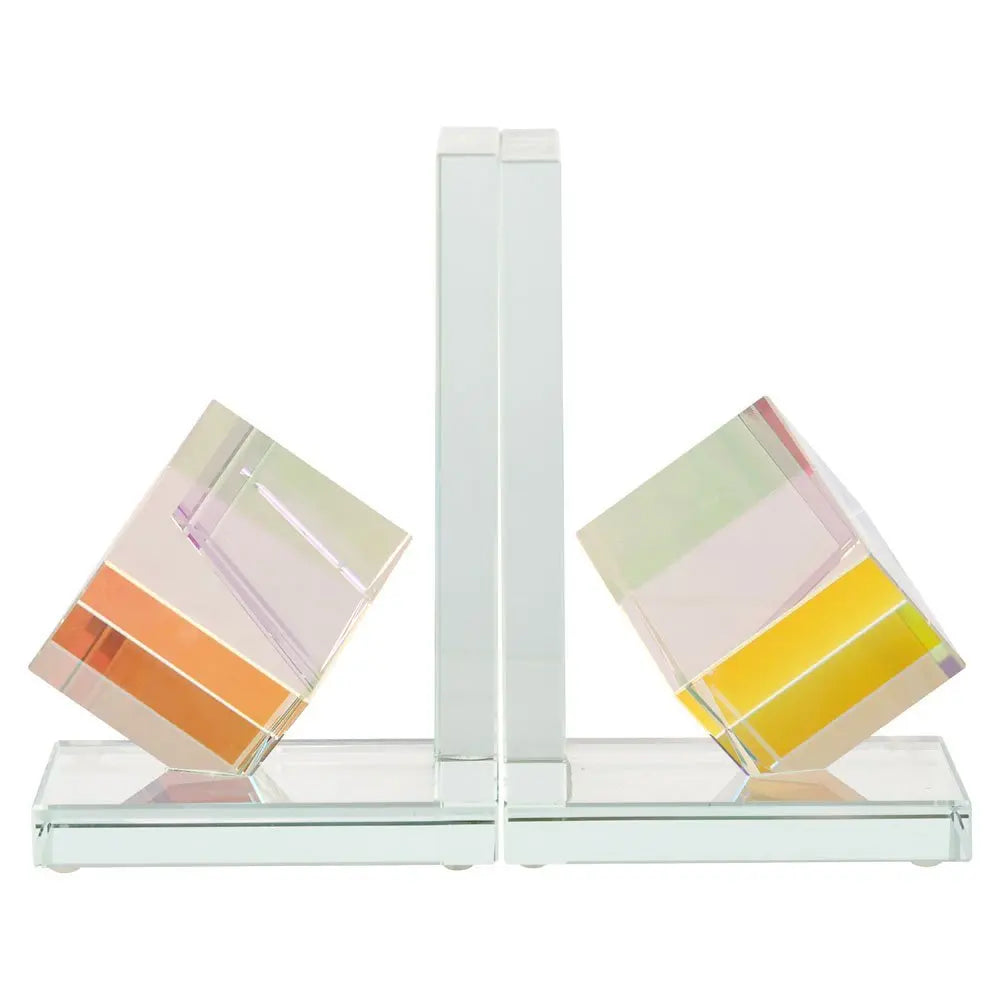 Richmond Interiors Crystal Blocks Bookend