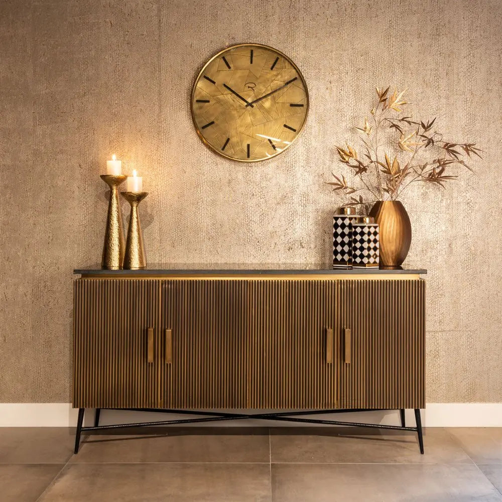 Richmond Interiors Ironville 4 Door Sideboard Sideboard