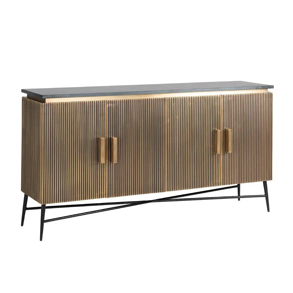 Richmond Interiors Ironville 4 Door Sideboard Sideboard