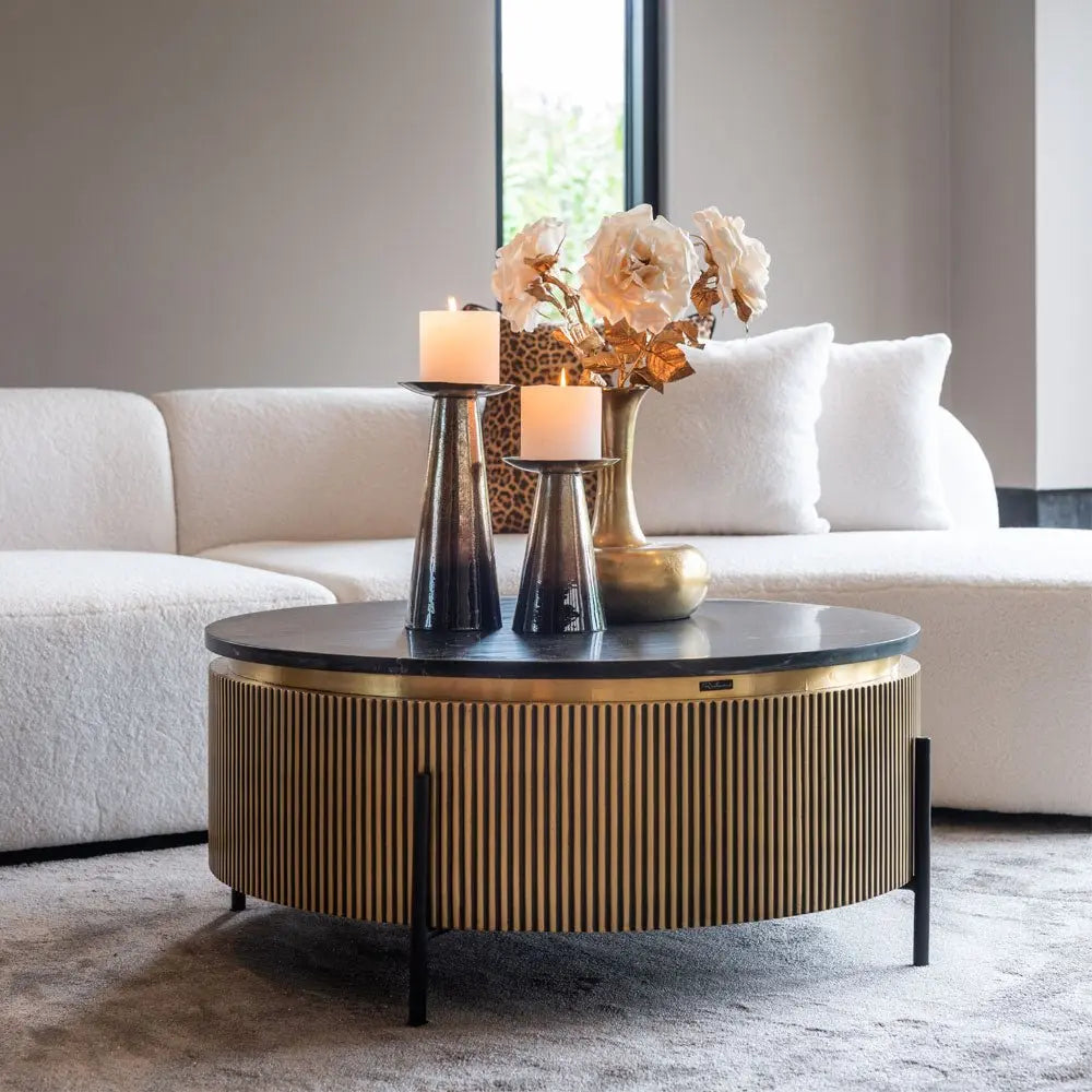 Richmond Interiors Ironville Round Coffee Table Coffee Table