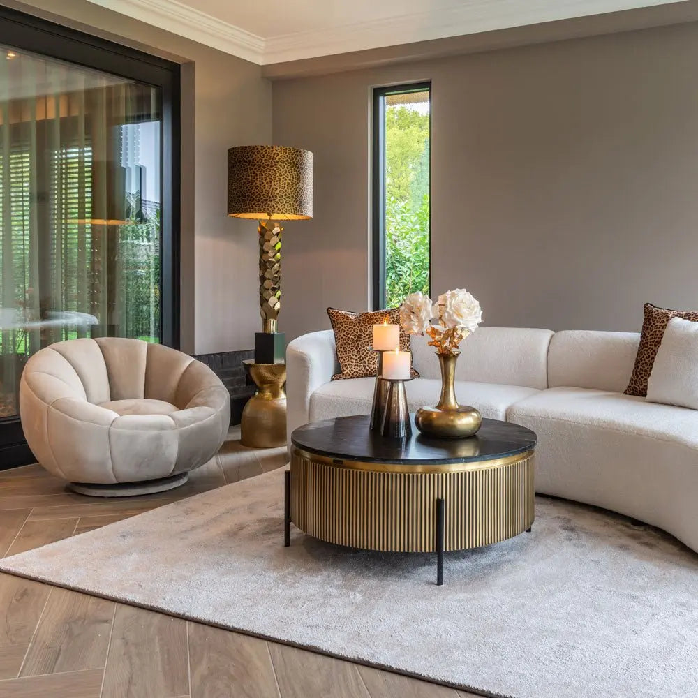 Richmond Interiors Ironville Round Coffee Table Coffee Table