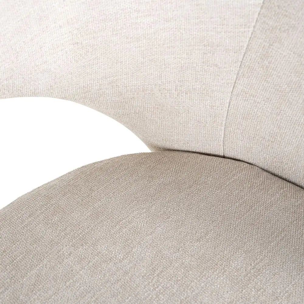 Richmond Interiors Jenthe Chair in Nature Giulia Dining Chair