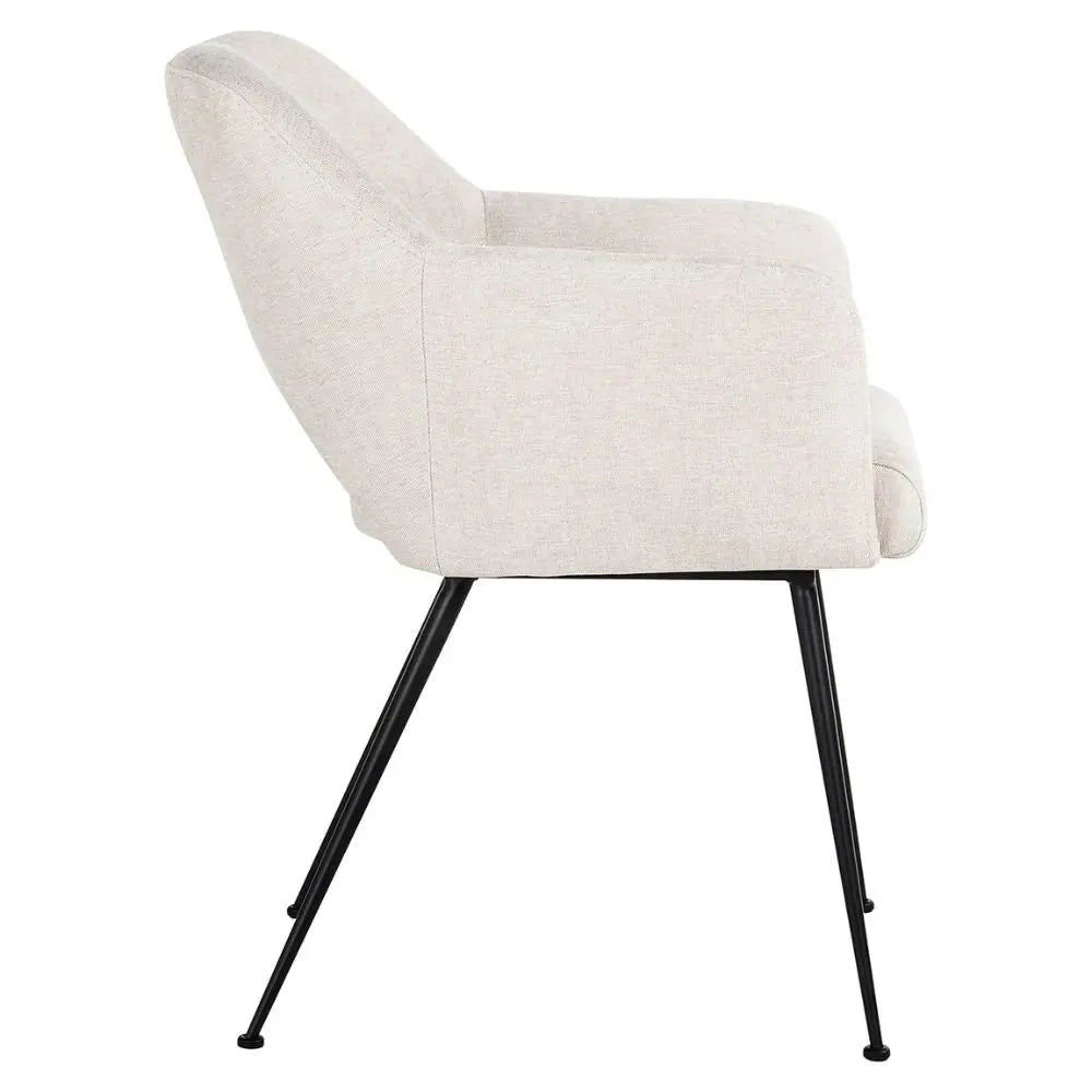 Richmond Interiors Jenthe Chair in Nature Giulia Dining Chair
