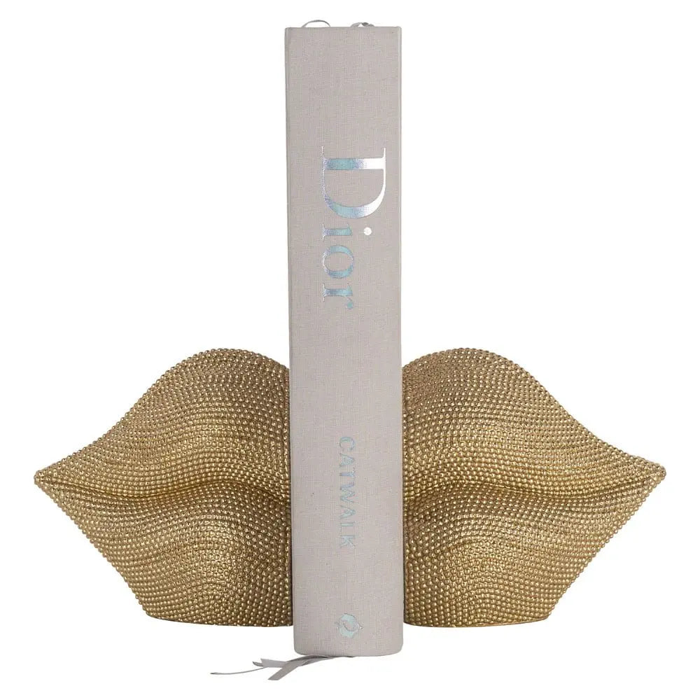 Richmond Interiors Kiss Bookend in Gold