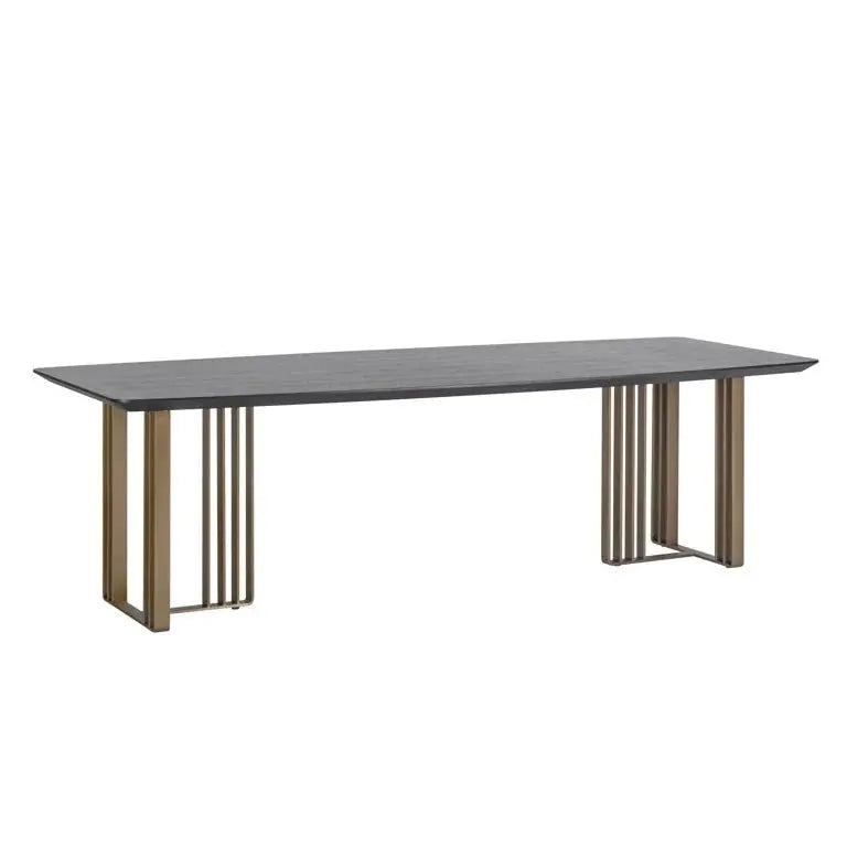 Richmond Interiors Maverick Dining Table in Charcoal Dining table