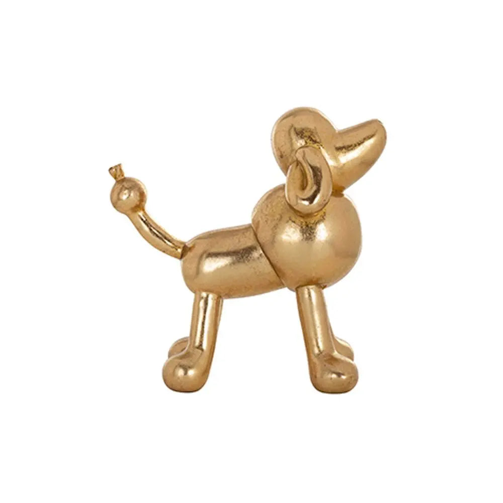 Richmond Interiors Miro Dog Art Decoration in Gold