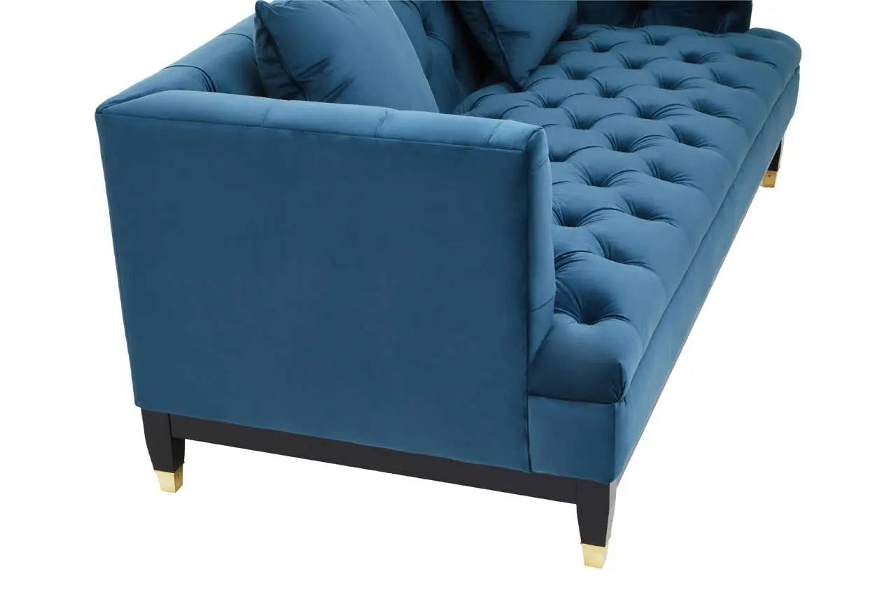Sirella 2 Seat Navy Fabric Sofa Sofa