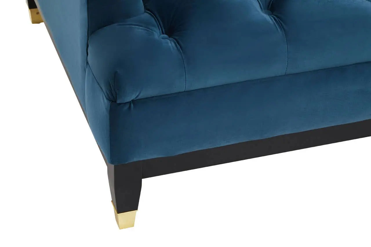 Sirella 2 Seat Navy Fabric Sofa Sofa