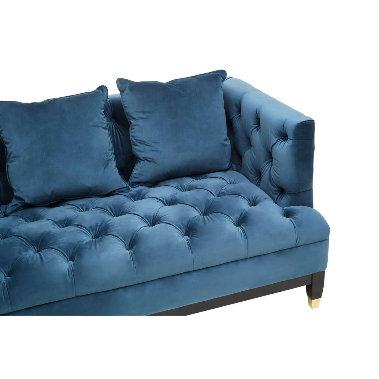 Sirella 3 Seat Navy Fabric Sofa Sofa