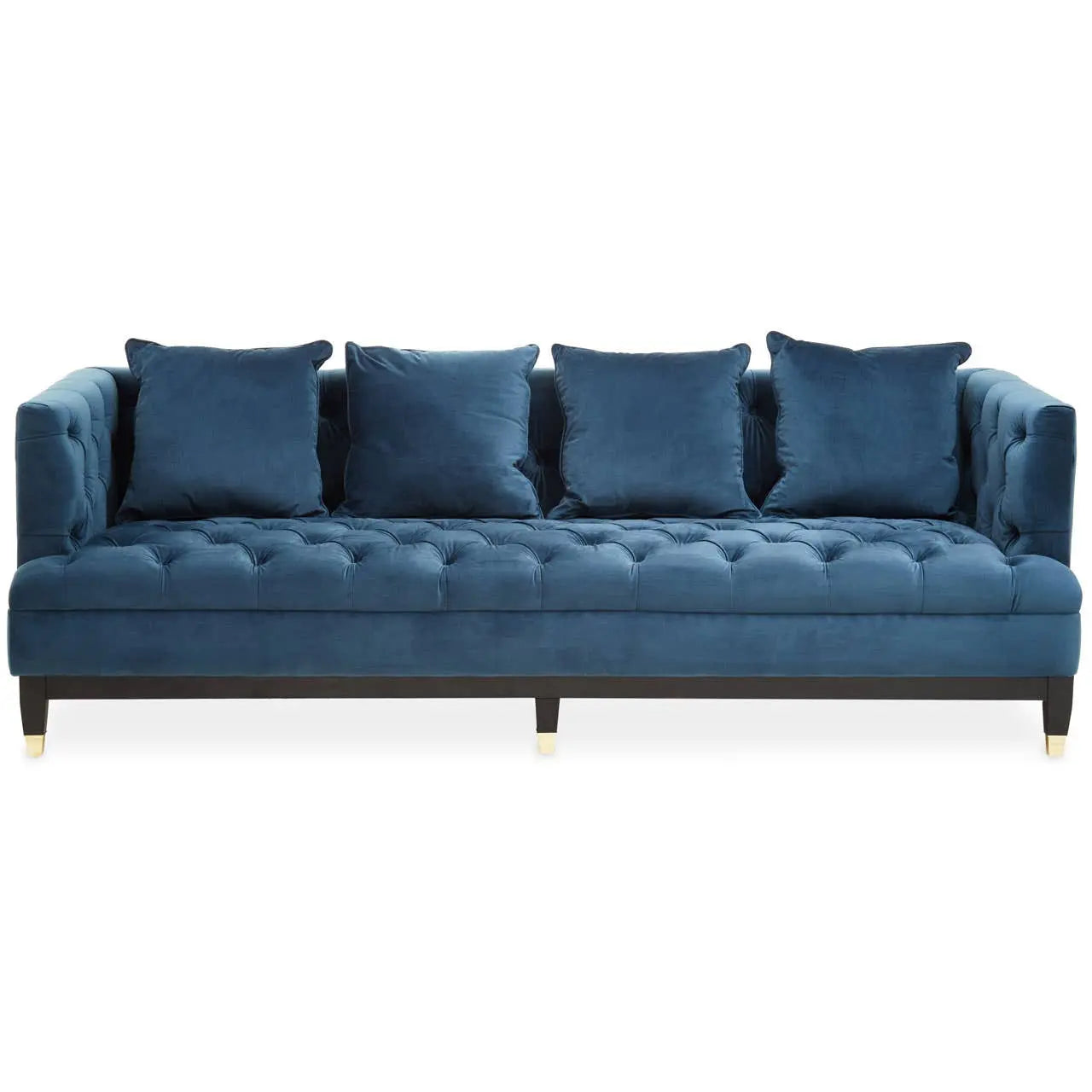 Sirella 3 Seat Navy Fabric Sofa Sofa
