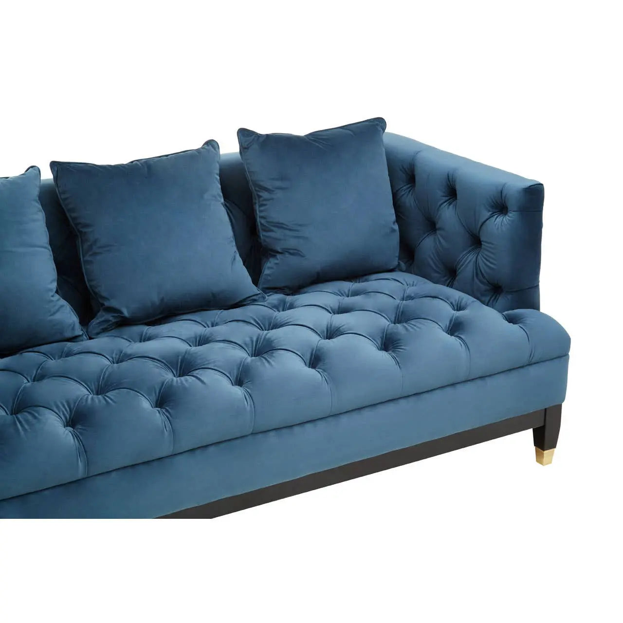 Sirella 3 Seat Navy Fabric Sofa Sofa