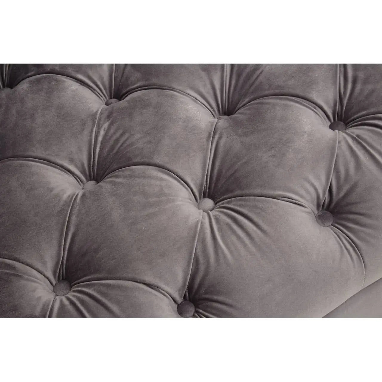 Sirella 3 Seat Viola Pirate Grey Fabric Sofa Sofa