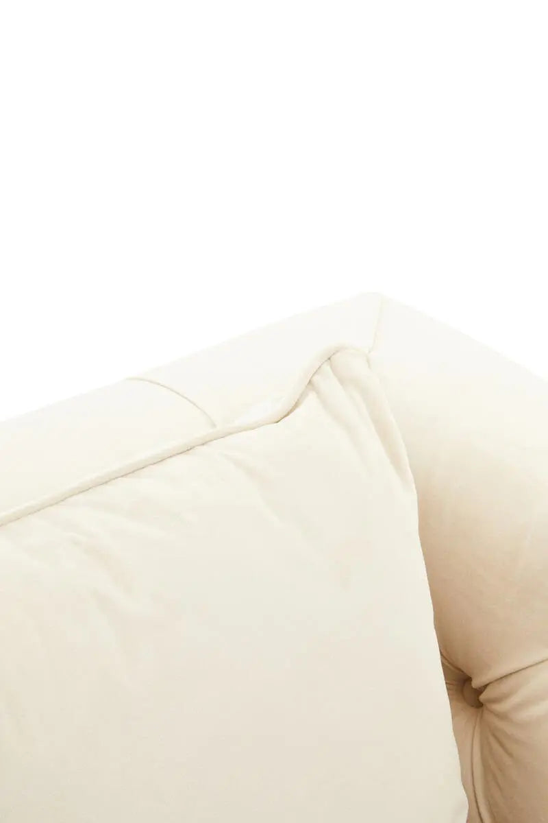 Sirella 3 Seat Viola Sand Fabric Sofa Sofa