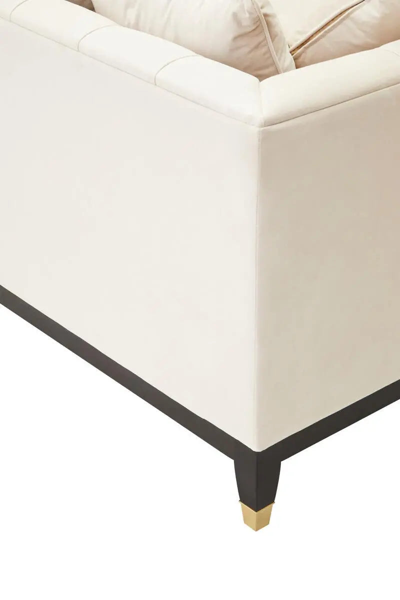 Sirella 3 Seat Viola Sand Fabric Sofa Sofa