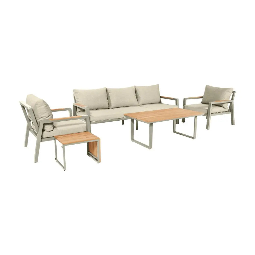 Stockholm Limestone Outdoor Seating Set - Pacific Lifestyle Outdoor Lounge Sets