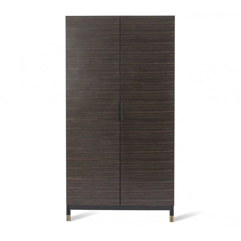 Twenty10 Design Bali 2 Door Wardrobe - Ebony Nicholas John Interiors