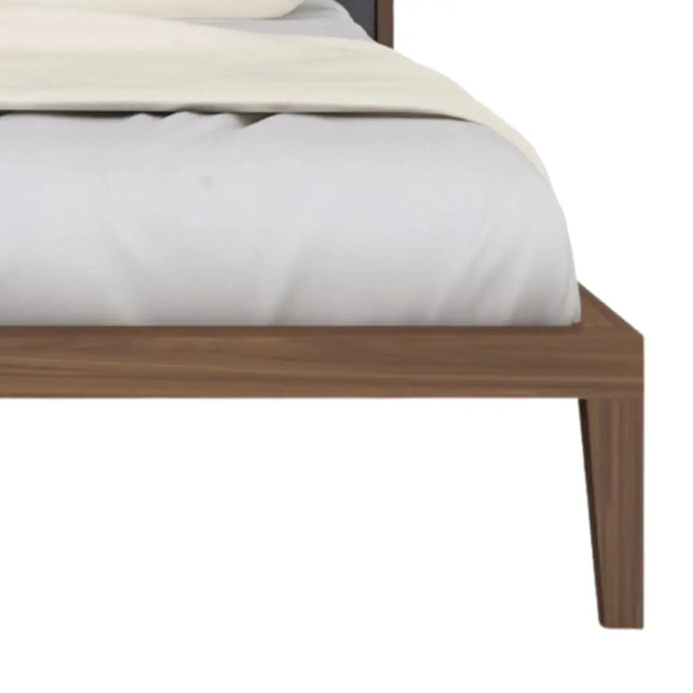 Twenty10 Design Calla Bed in Walnut/Grey - Kingsize Nicholas John Interiors