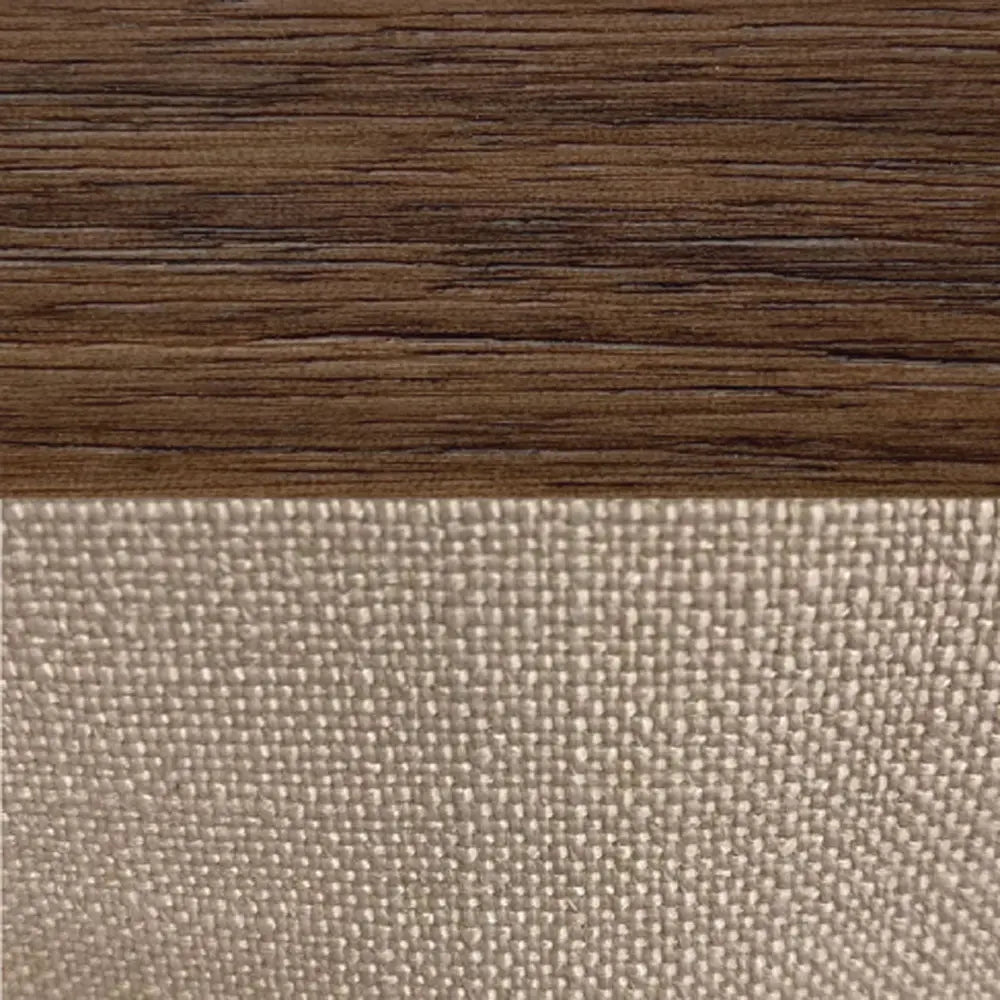 Twenty10 Design Calla Double Bed in Walnut/Stone Nicholas John Interiors