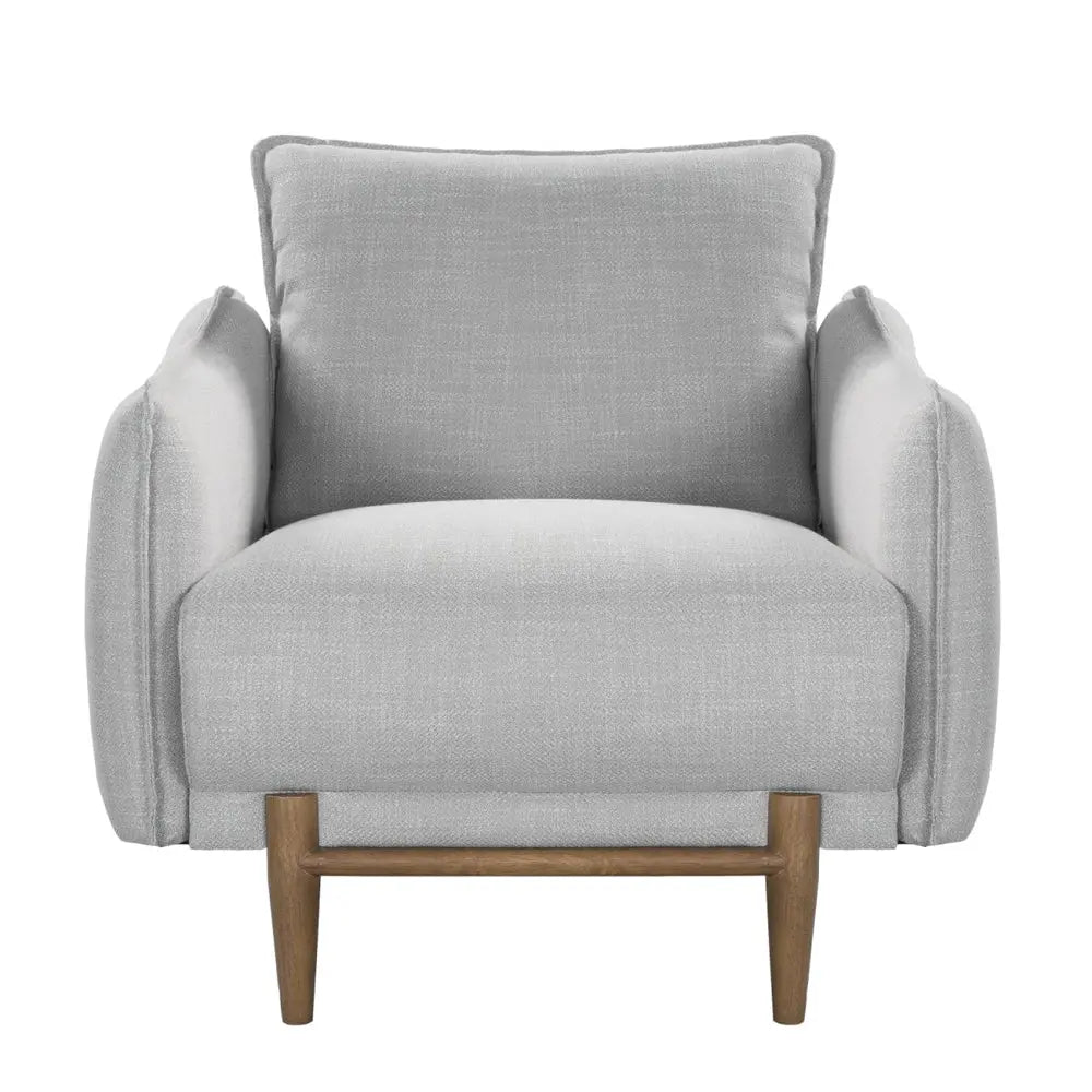 Twenty10 Design Louie Chair - Grey Accent & Armchairs