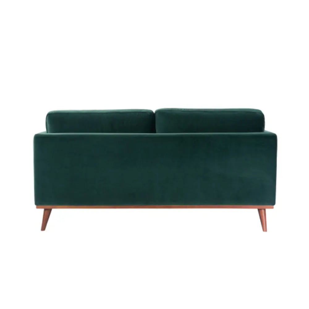 Twenty10 Design Mickey 2 Seat Sofa - Emerald Green Velvet