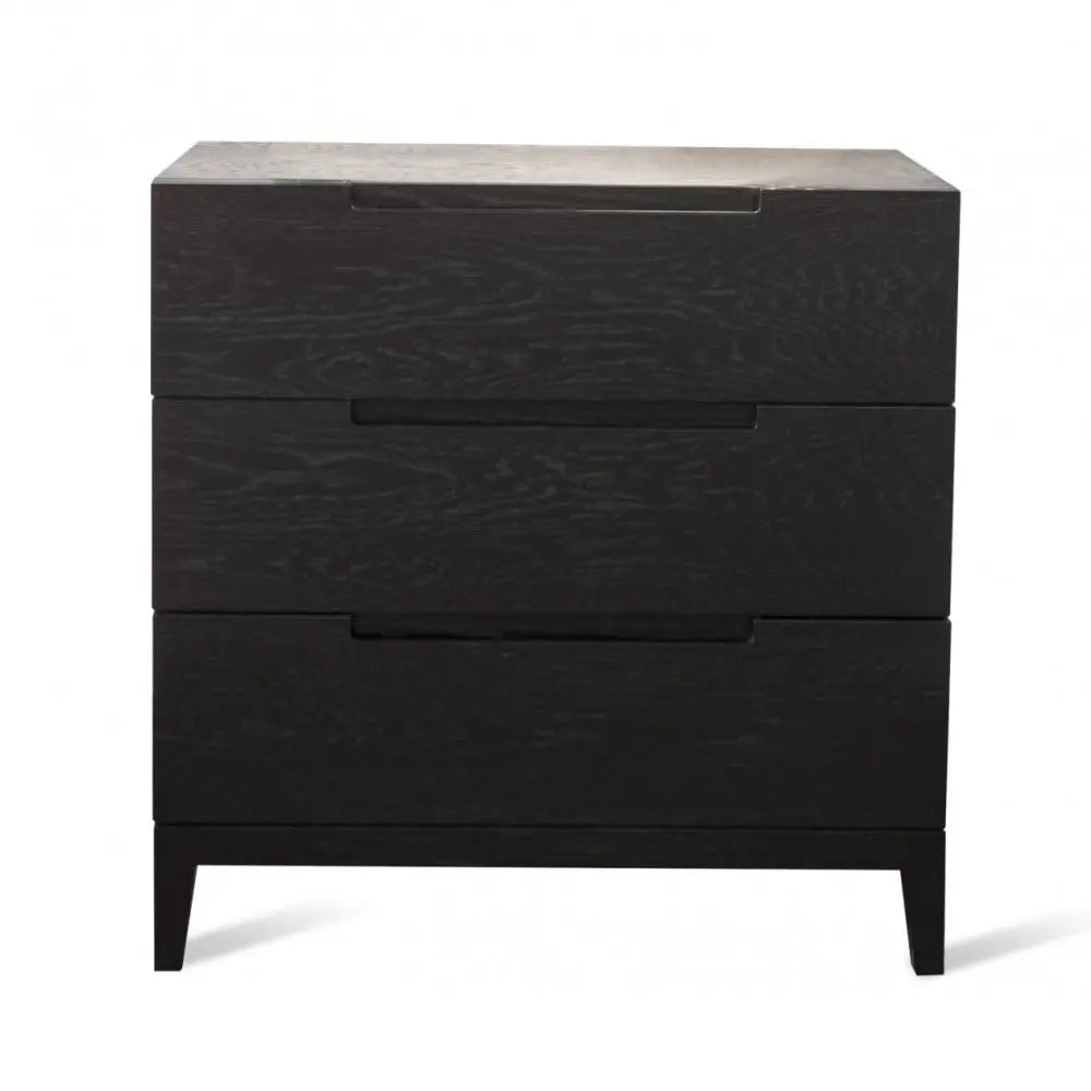 Twenty10 Design Orchid 3 Drawer Chest - Black