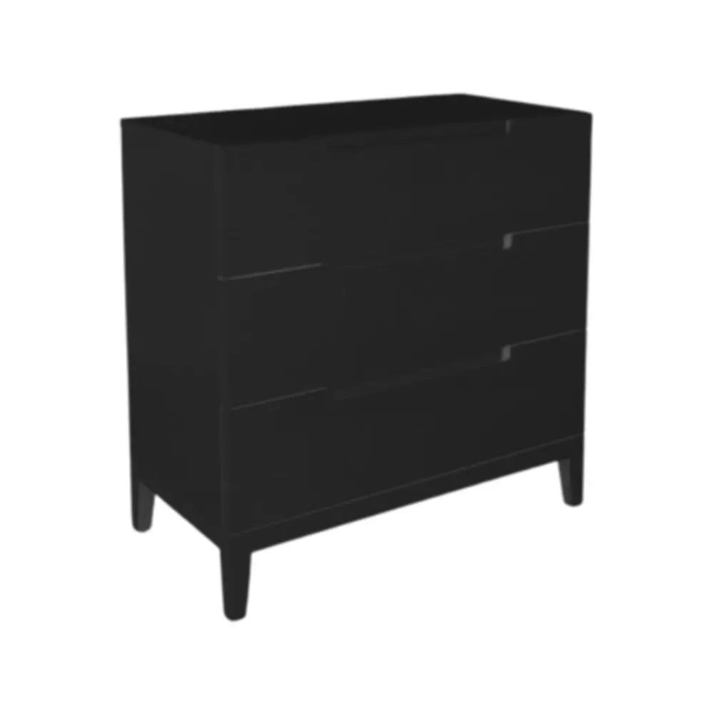 Twenty10 Design Orchid 3 Drawer Chest - Black