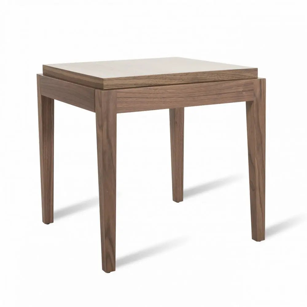 Twenty10 Design Peony Lamp Table - Walnut