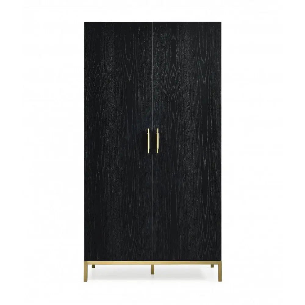 Twenty10 Design Tulip Black Oak Wardrobe