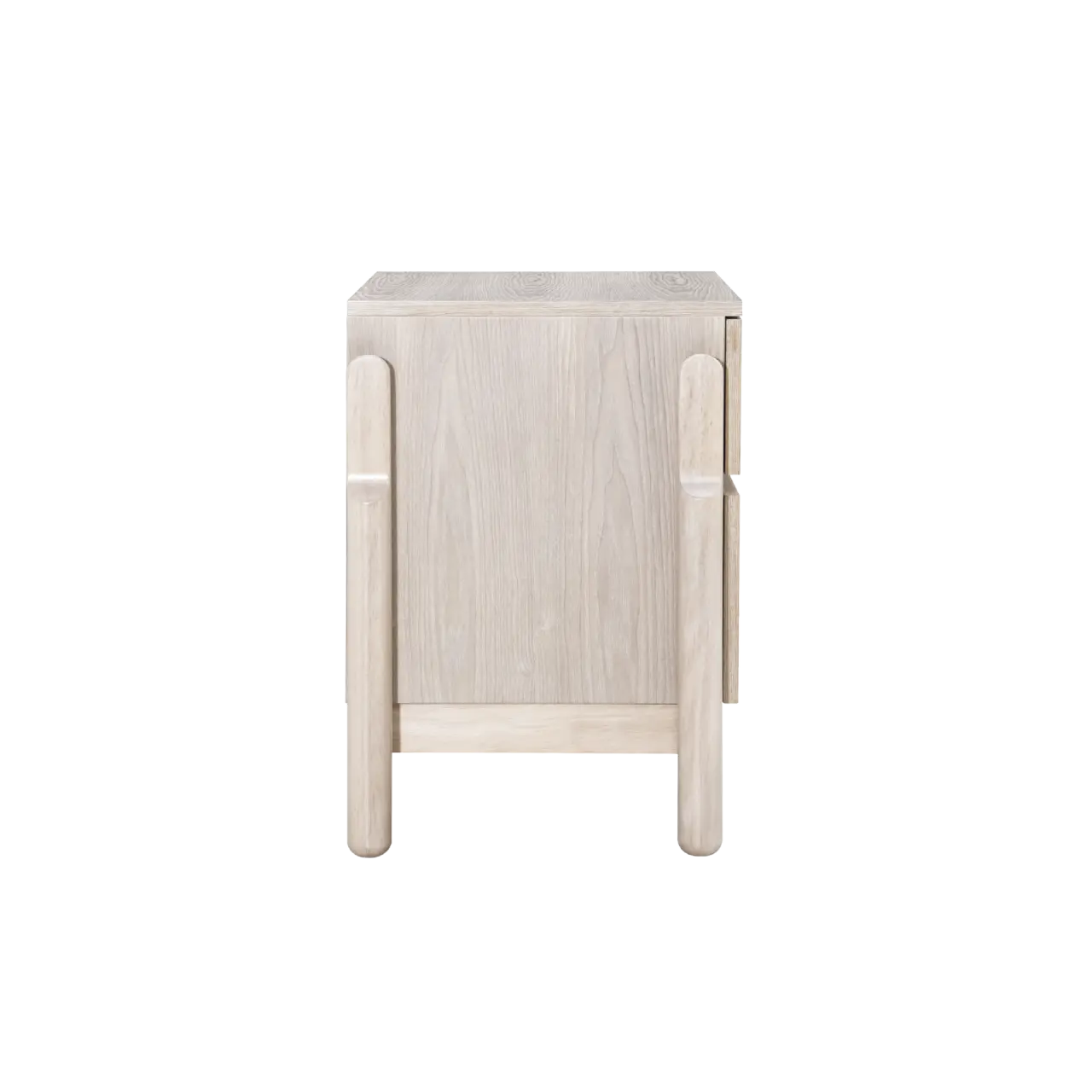 Twenty10 DesignWhisper 2 Drawer Bedside in Oak White Wash  Nicholas John Interiors