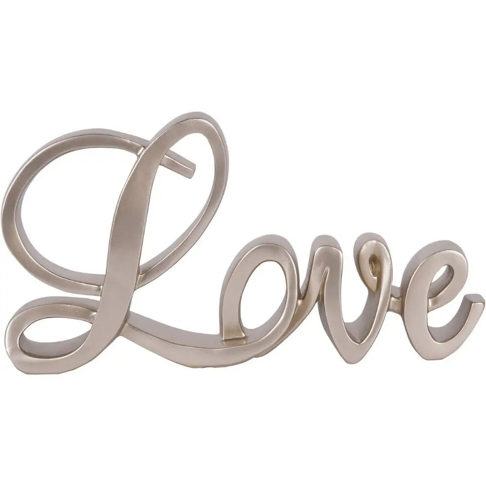 Word Love Sculpture sculpture