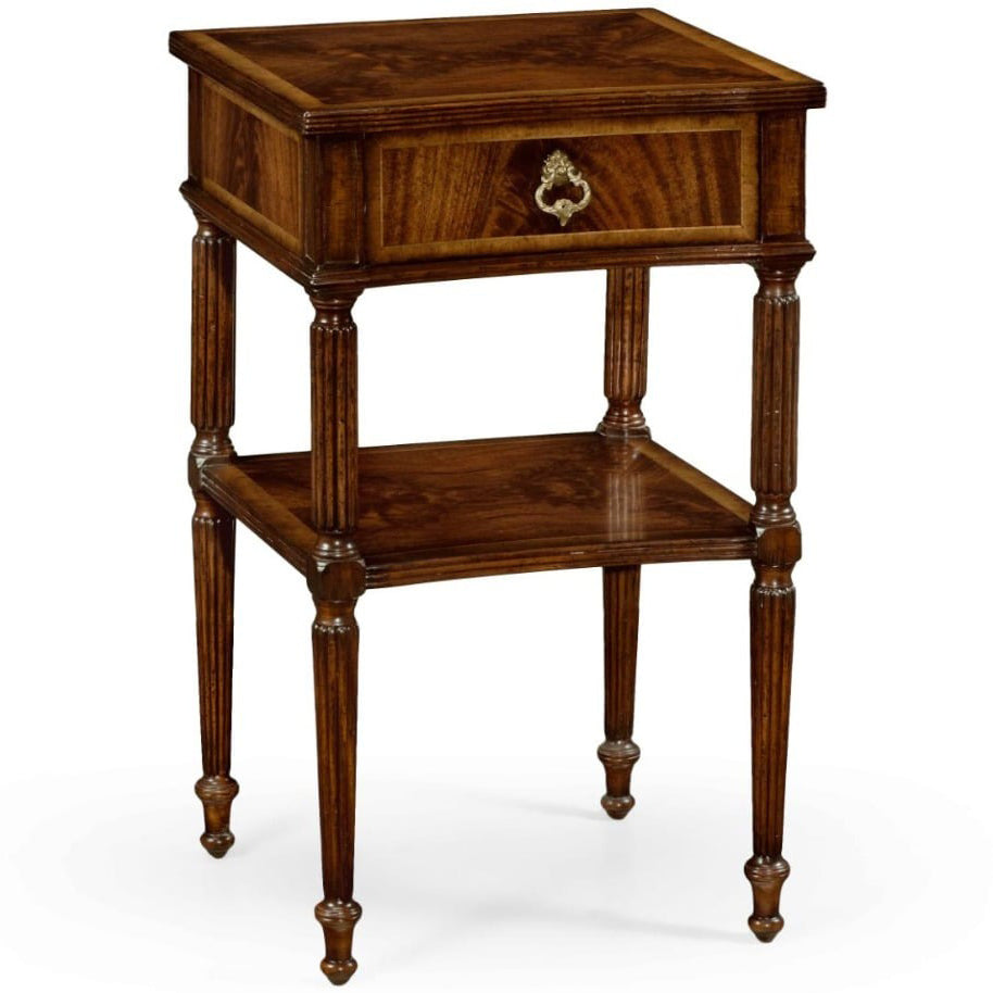Jonathan Charles Regency Mahogany Bedside Table