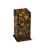 Jonathan Charles Single Glass Decanter & Black Chinoiserie Case