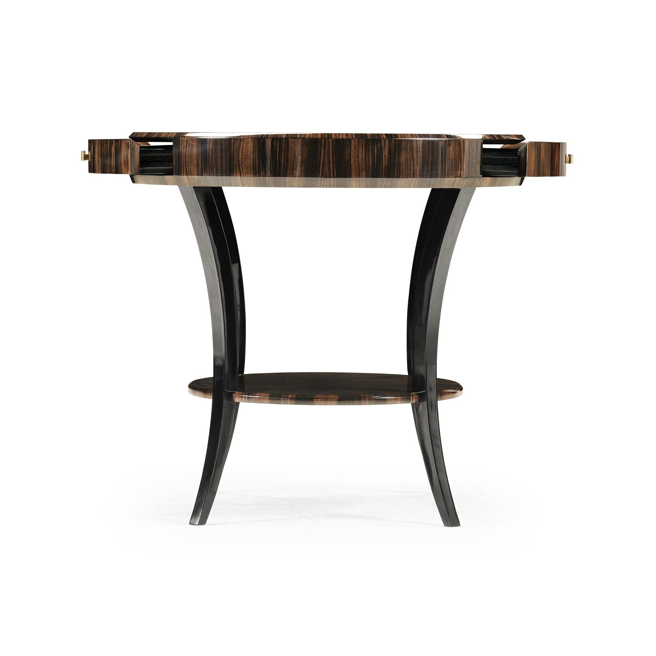 Jonathan Charles Side Table with Drawer Lustre