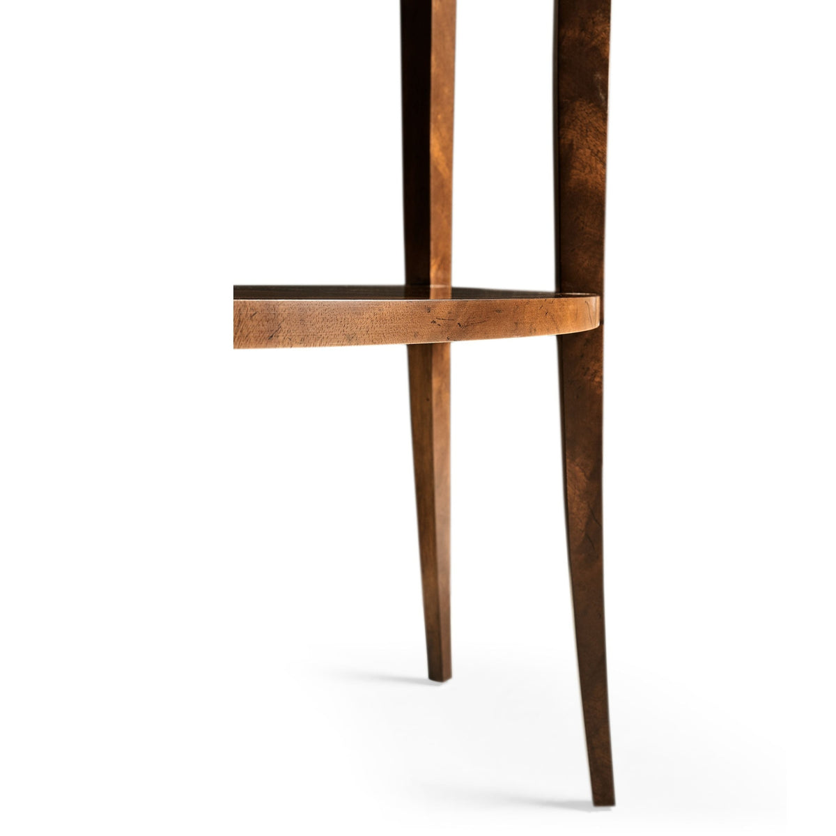 Jonathan Charles Boxwood Stringing Demilune Console Table