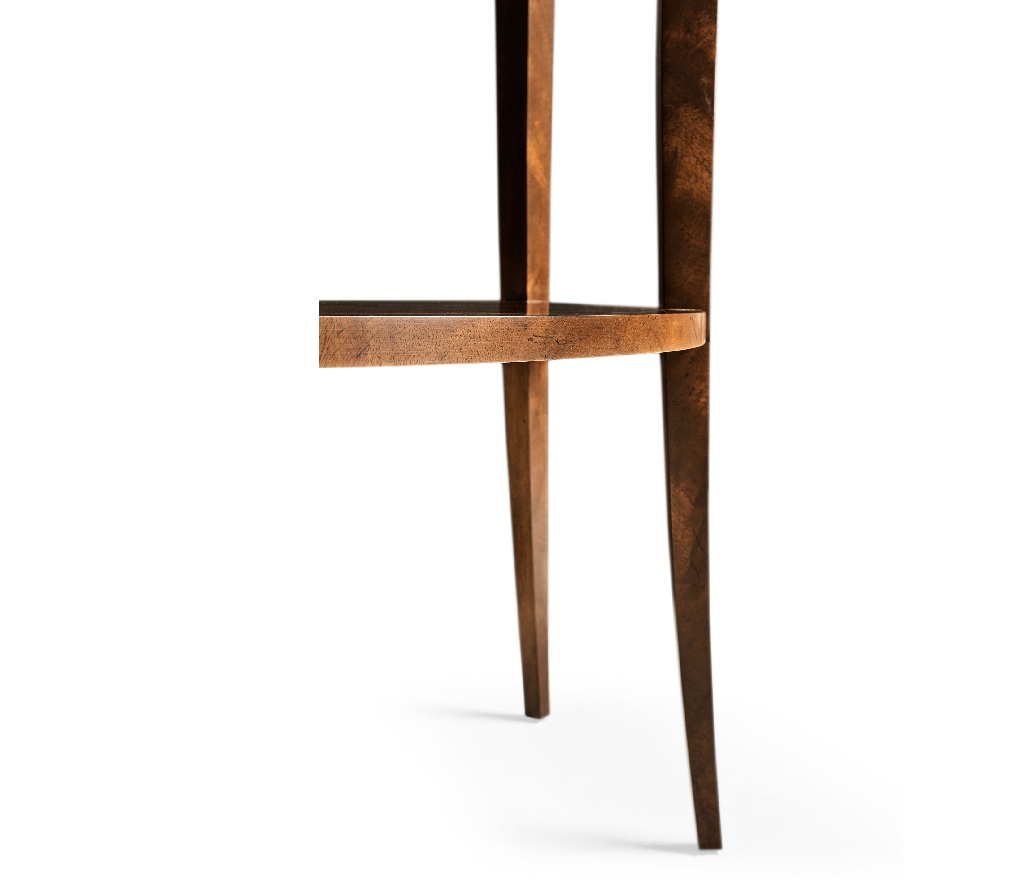 Jonathan Charles Boxwood Stringing Demilune Console Table