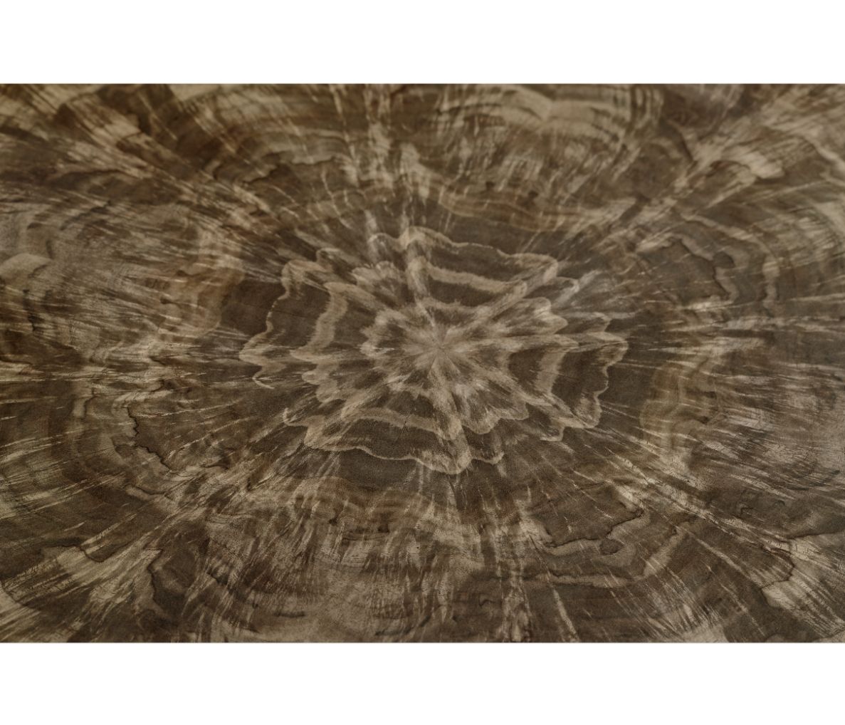 Jonathan Charles Round Bleached Walnut Side Table