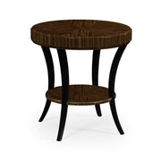 Jonathan Charles Round Side Table Lustre