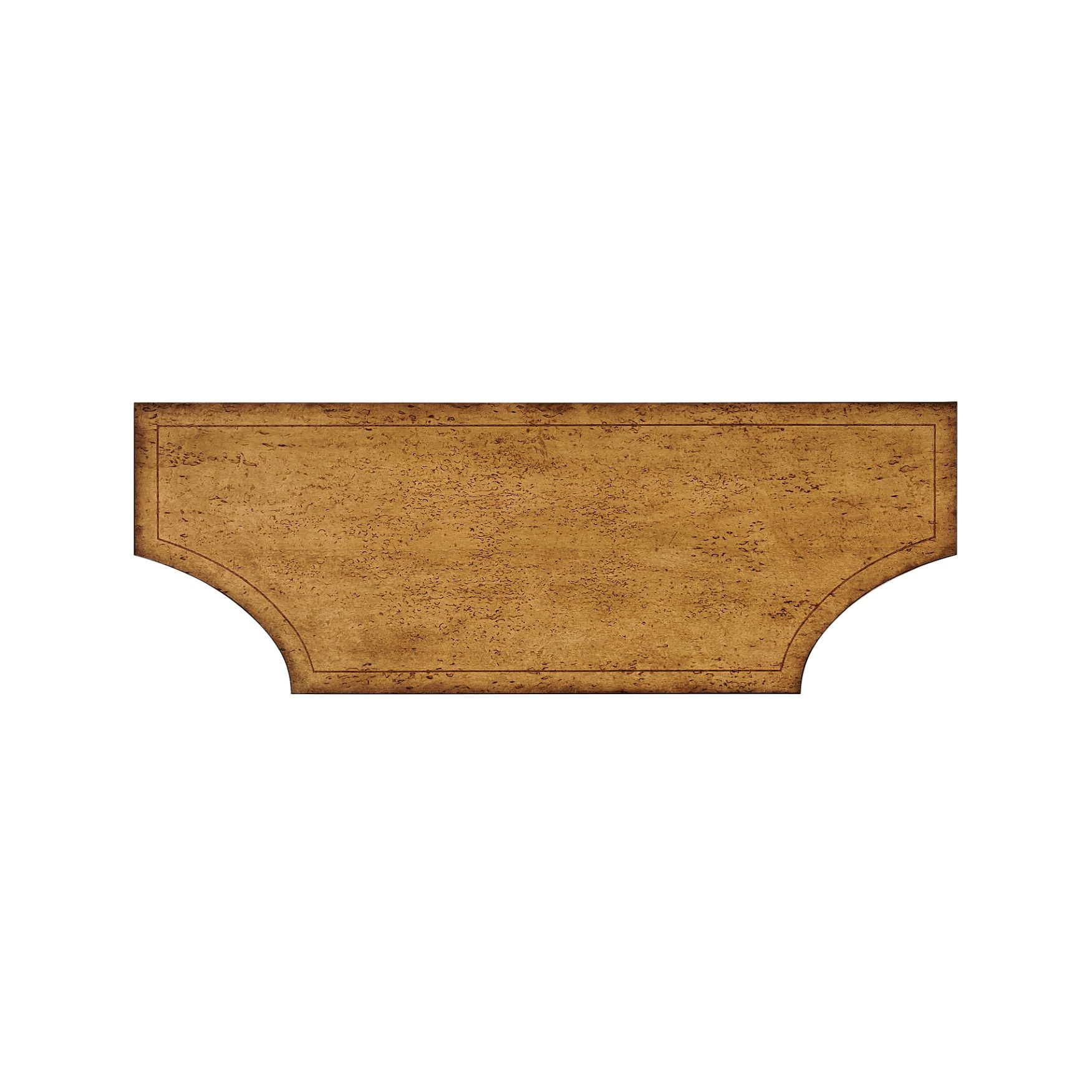 Jonathan Charles Biedermeier Console Table in Walnut - Small