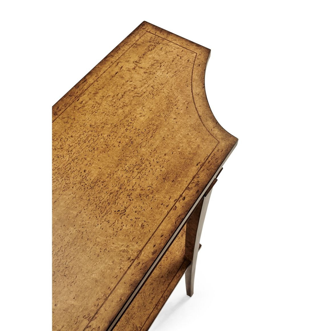 Jonathan Charles Biedermeier Console Table in Walnut - Small