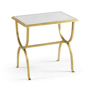 Jonathan Charles Side Table Horseshoe - Gilded