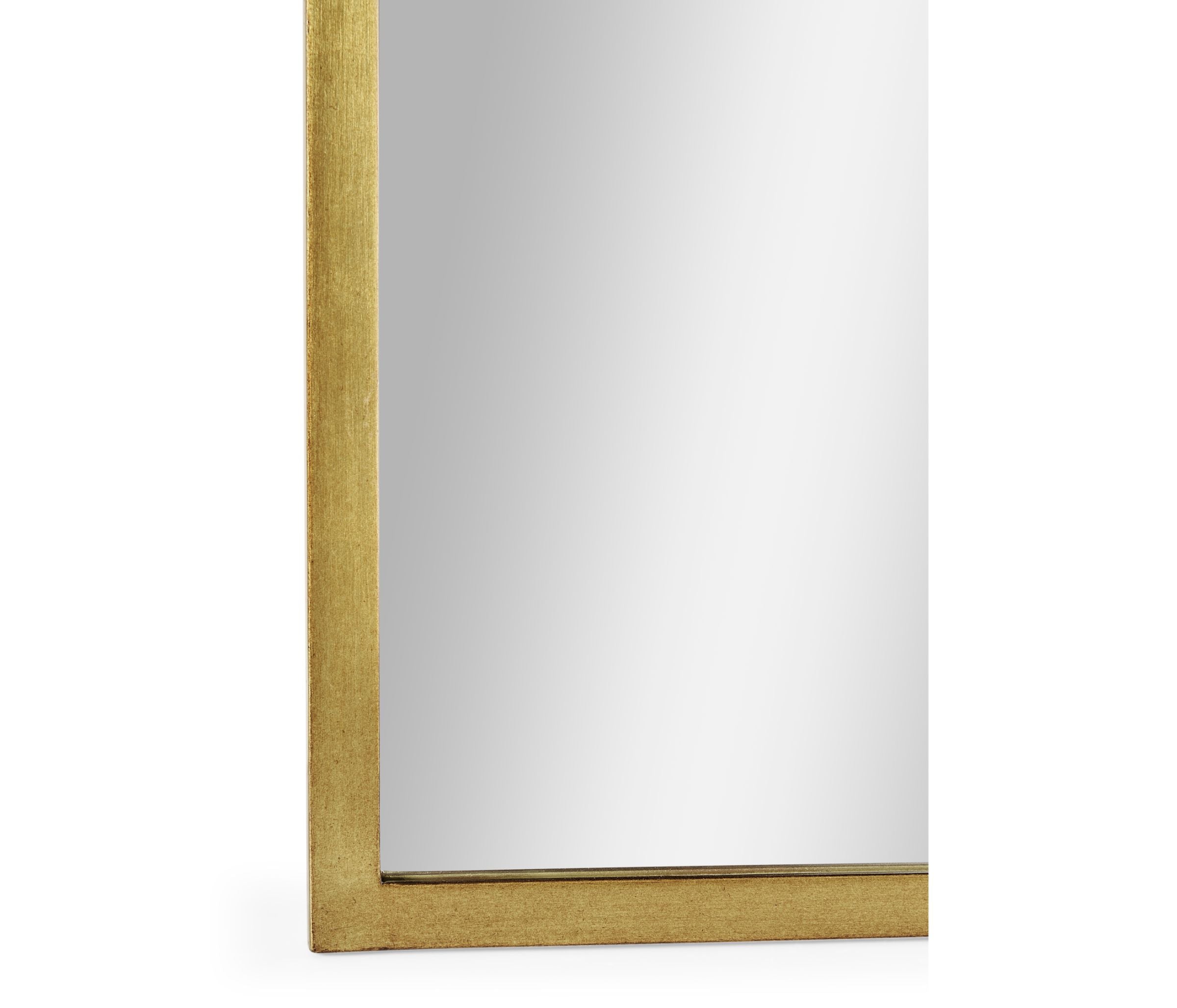 Jonathan Charles Wall Mirror Contemporary Inverted Arch - Gilded