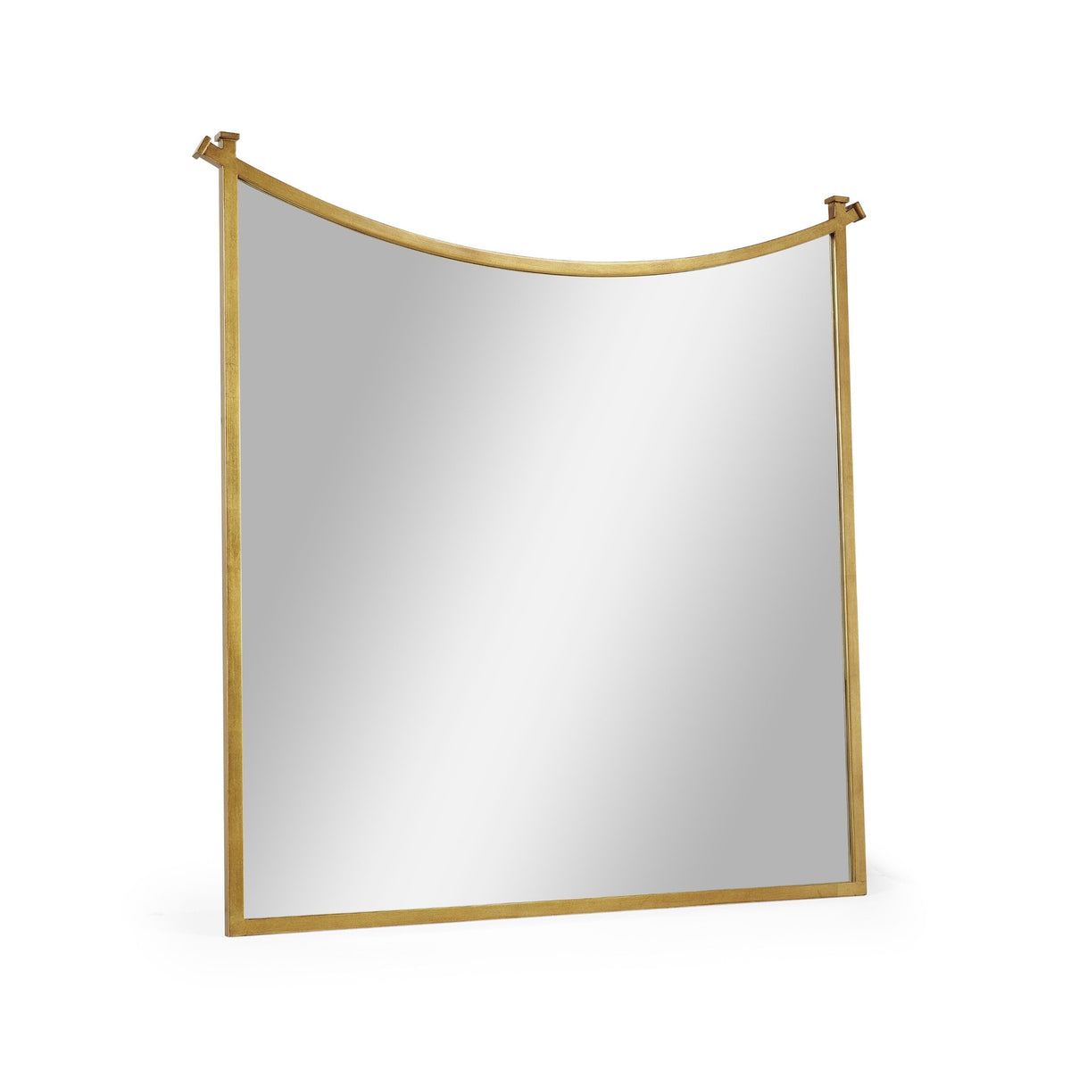 Jonathan Charles Wall Mirror Contemporary Inverted Arch - Gilded
