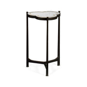 Jonathan Charles Accent Table Trefoil in Eglomise - Bronze