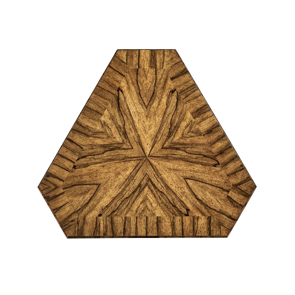 Jonathan Charles Triangular Side Table Argentinian