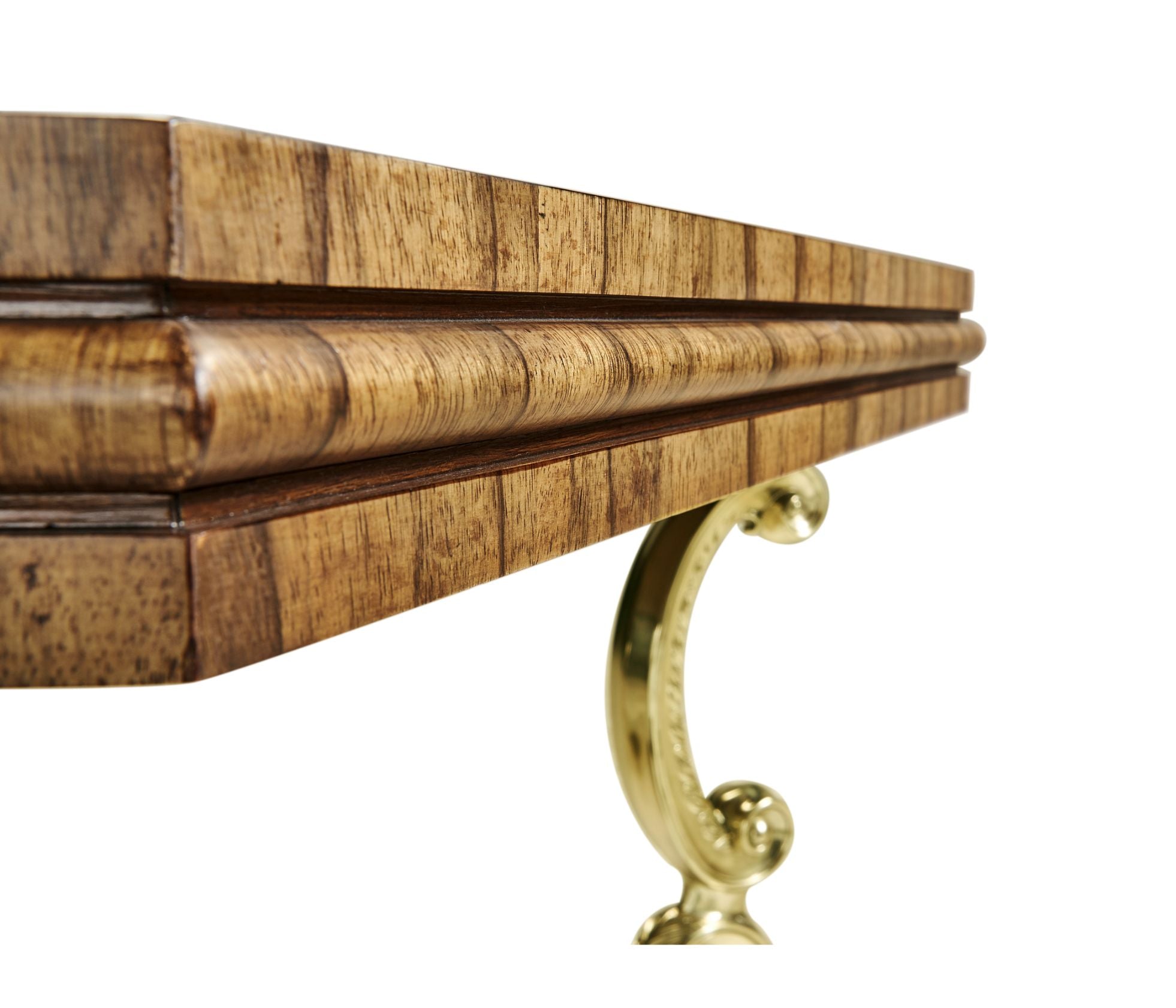 Jonathan Charles Triangular Side Table Argentinian