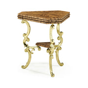 Jonathan Charles Triangular Side Table Argentinian