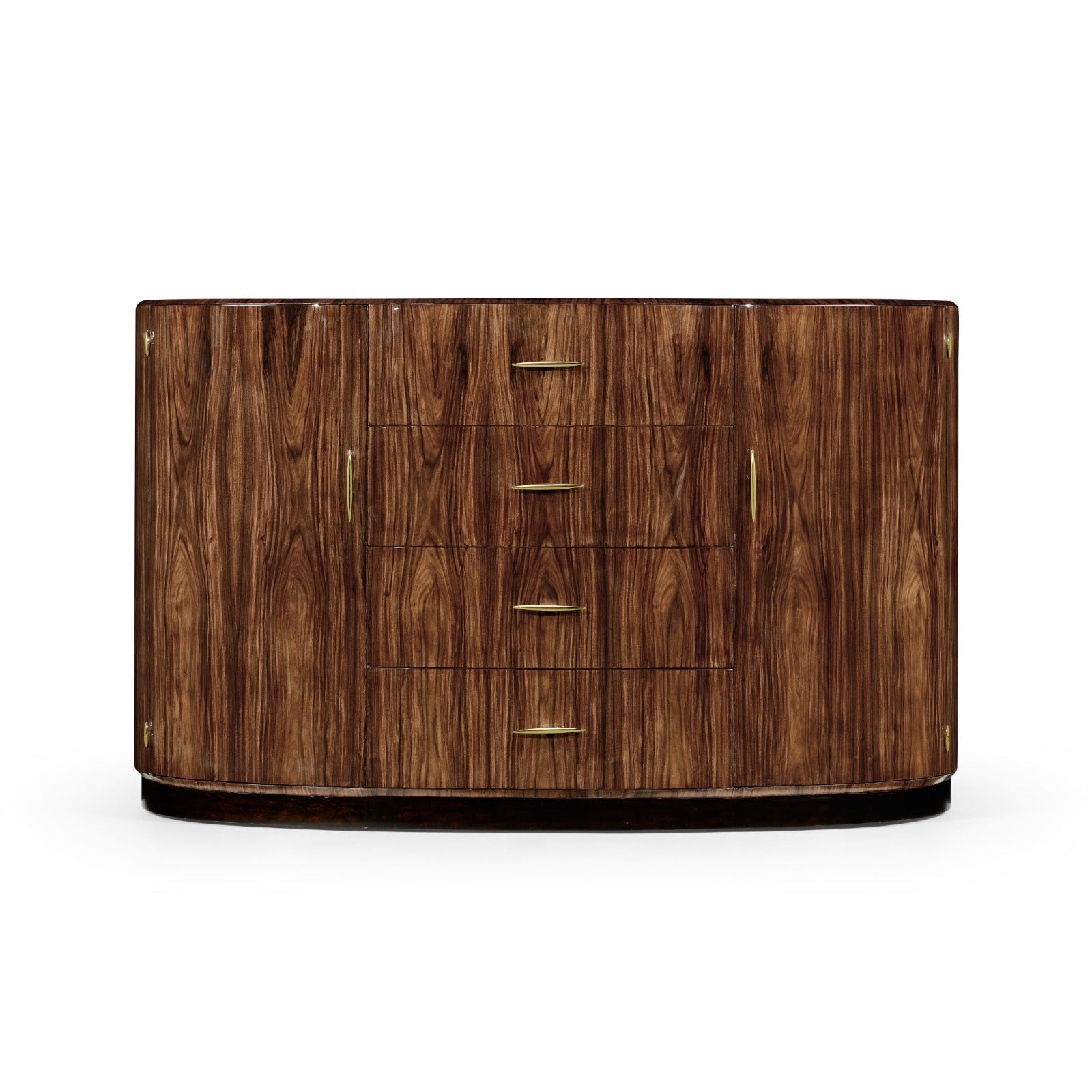 Jonathan Charles Demilune Sideboard Rosewood - Satin